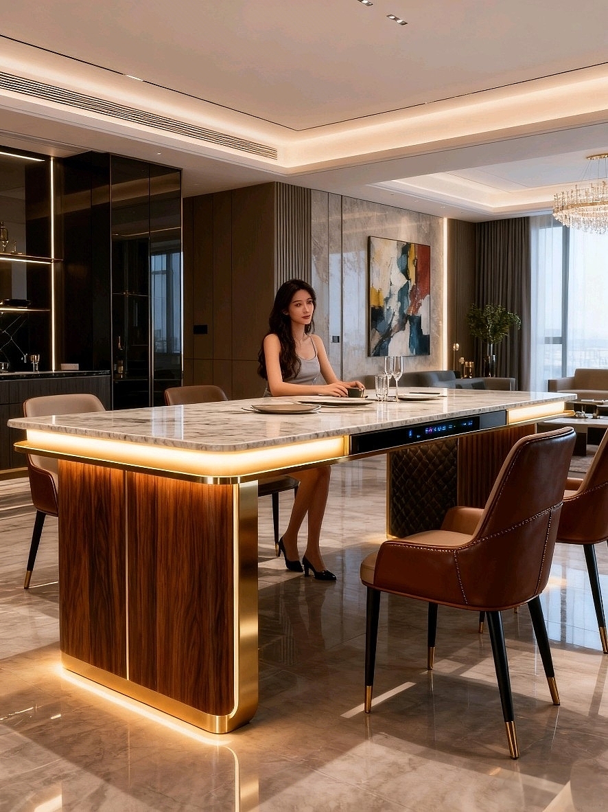 Creative home，Creative Dining Table，Intelligent dining table，
