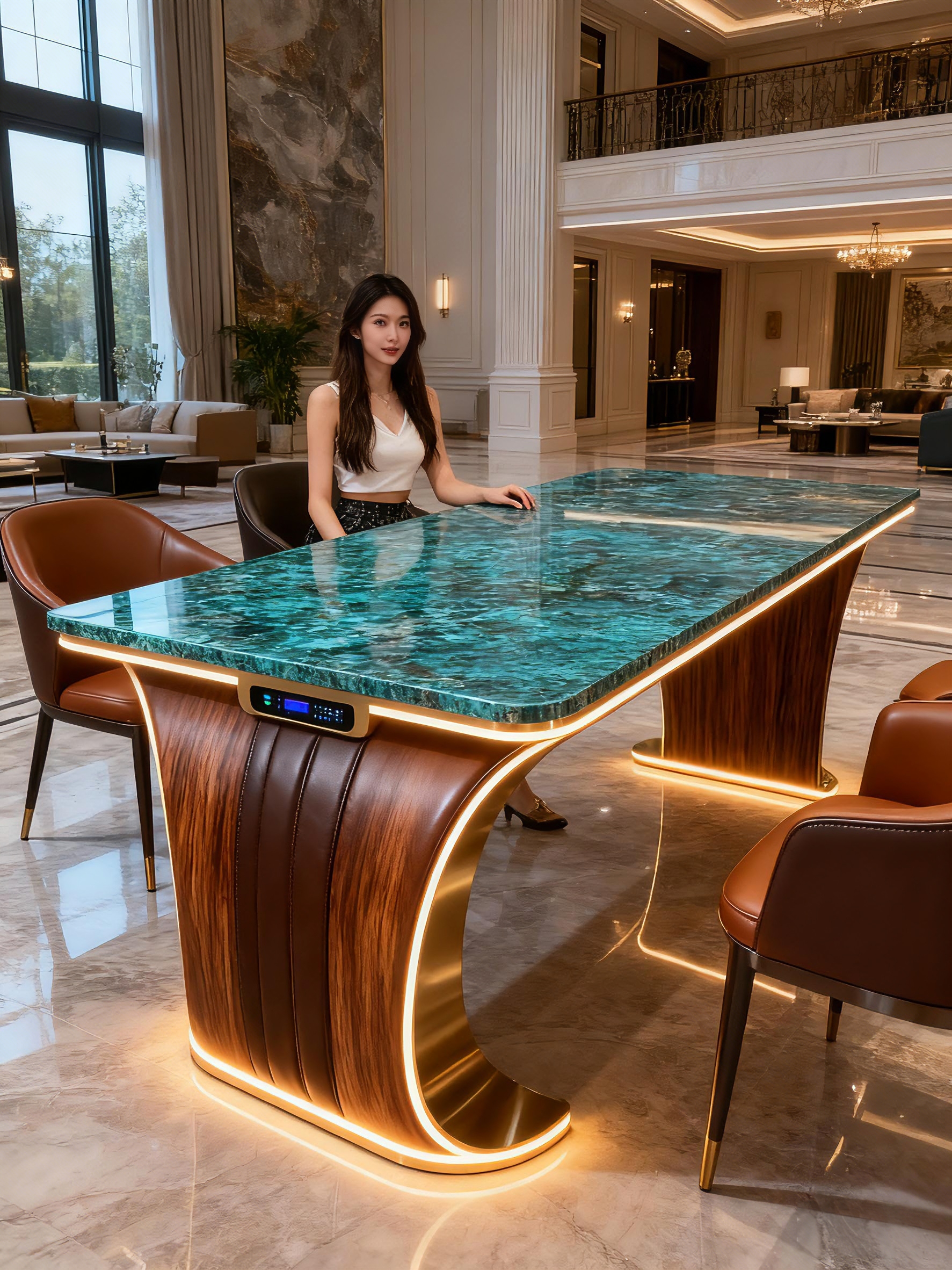 Creative home，Creative Dining Table，Intelligent dining table，