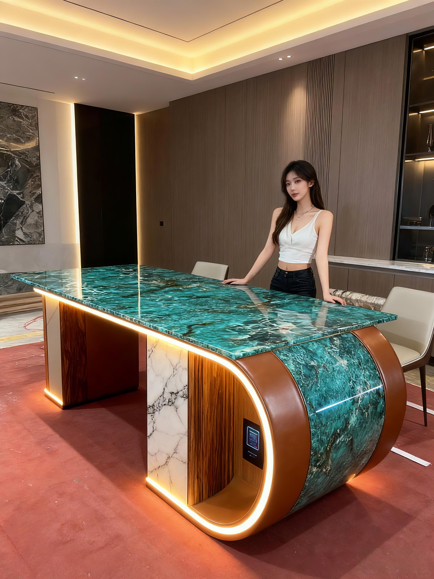 Creative home，Creative Dining Table，Intelligent dining table，