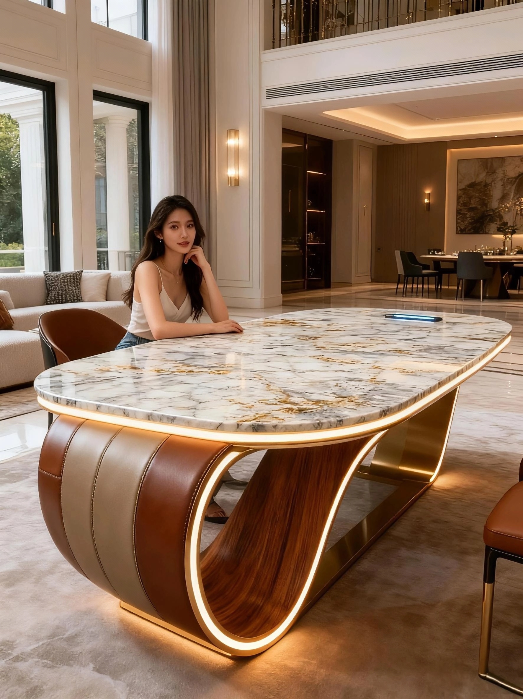 Creative home，Creative Dining Table，Intelligent dining table，