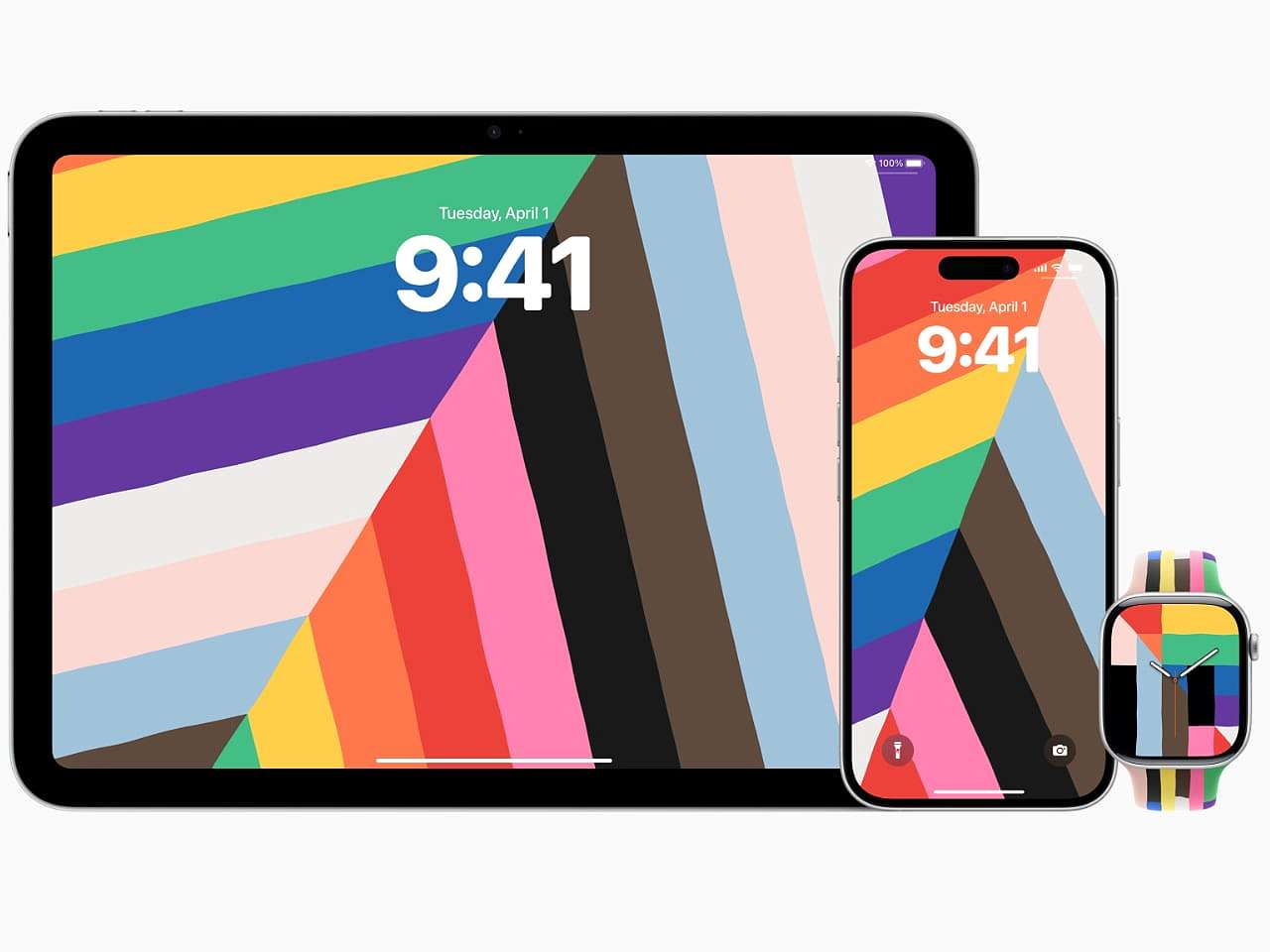 apple，Pride wristband，Watch strap，Digital accessories，
