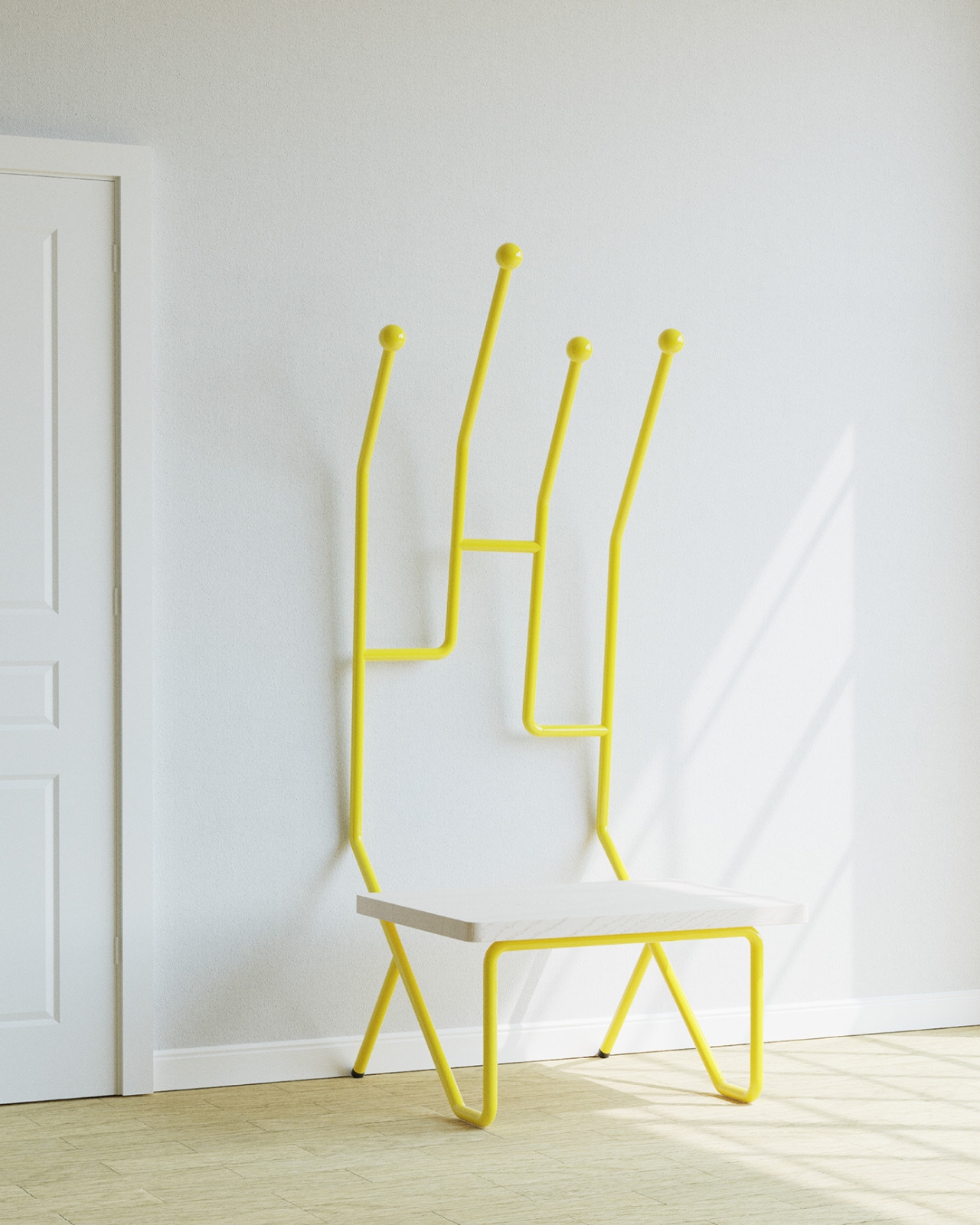 Furniture concept，Minimalist，Functionality，Entrance interaction，