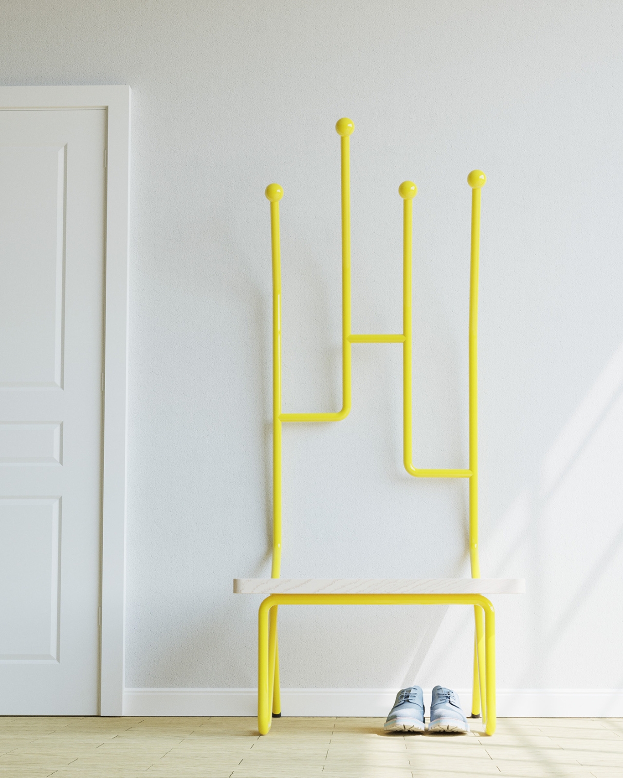 Furniture concept，Minimalist，Functionality，Entrance interaction，