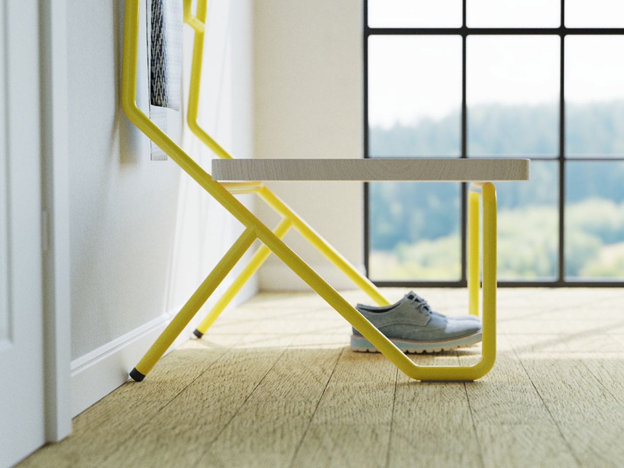 Furniture concept，Minimalist，Functionality，Entrance interaction，