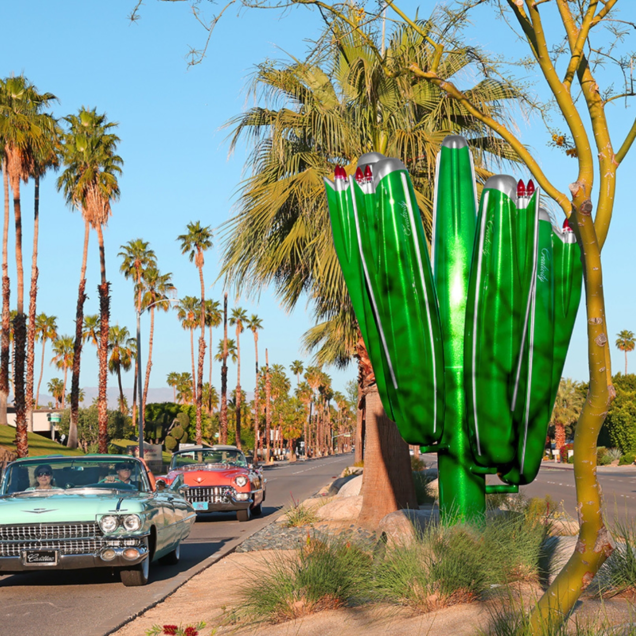 Switzerland，Cadillactus，Industrial waste，Desert Art，Palm Springs，