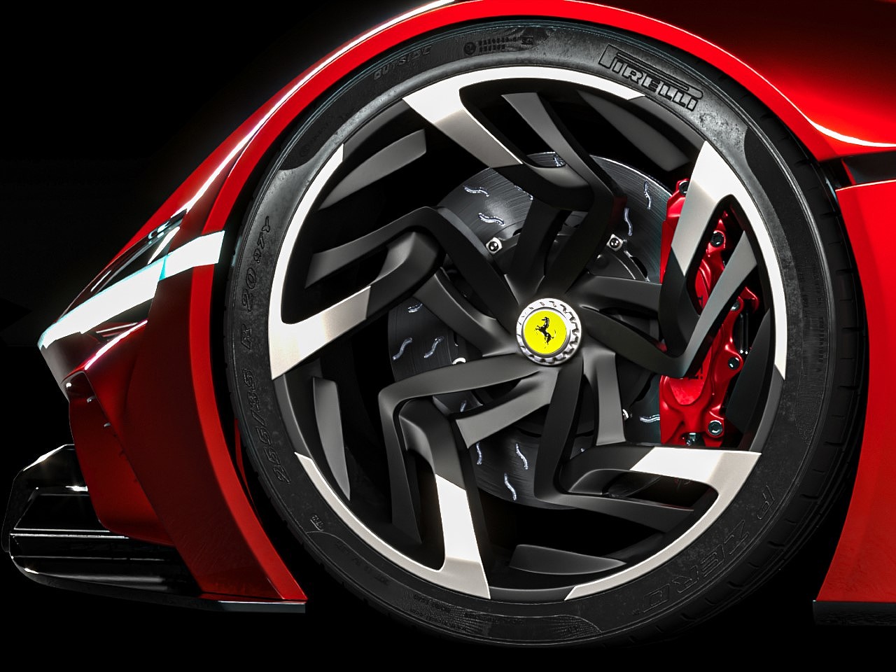 Ferrari，Electric performance，Testarossa EV，Classic design，