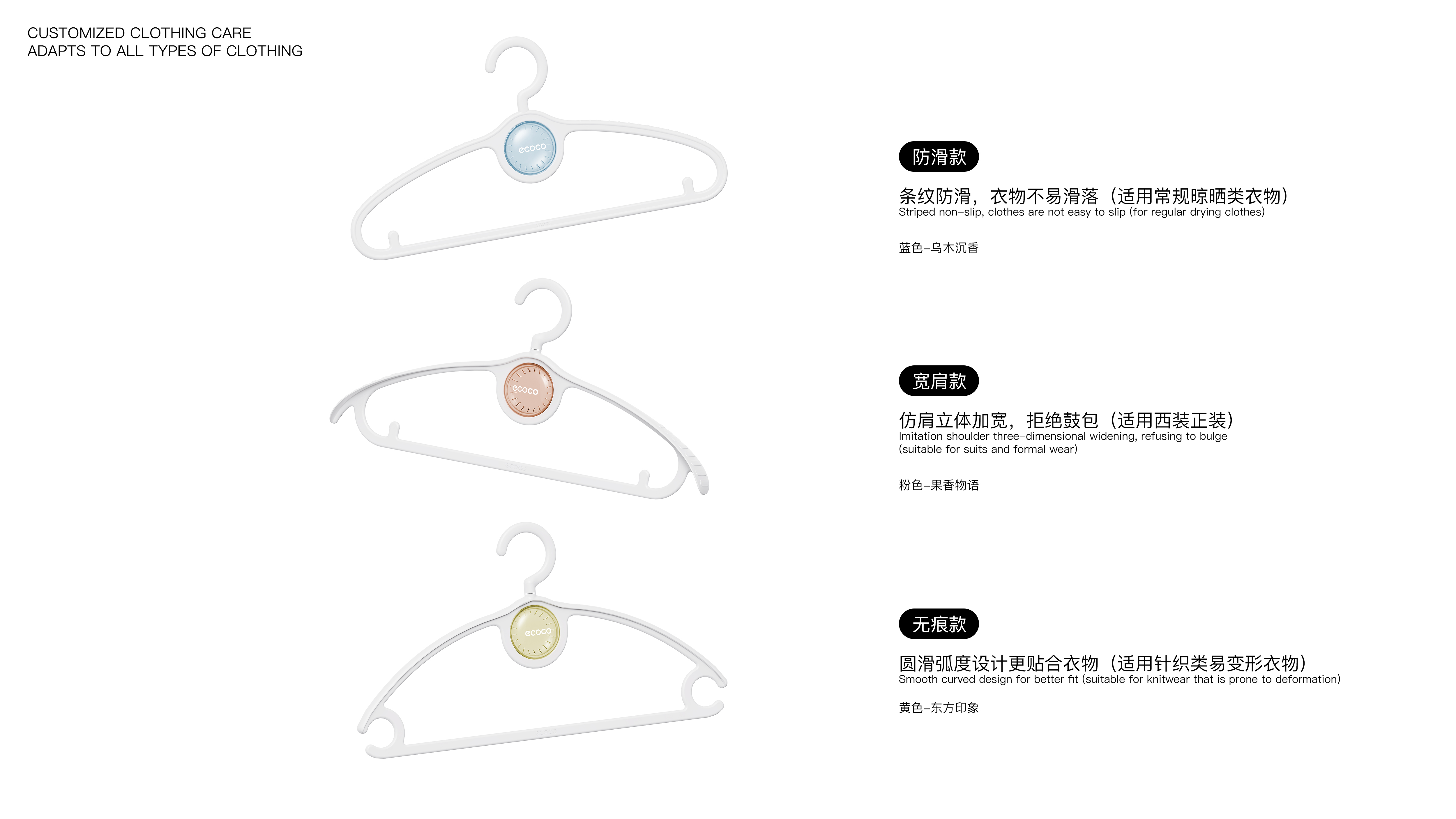 coat hanger，Health storage，industrial design，