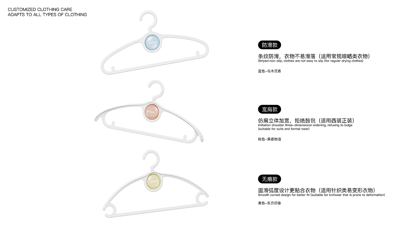 coat hanger，Health storage，industrial design，