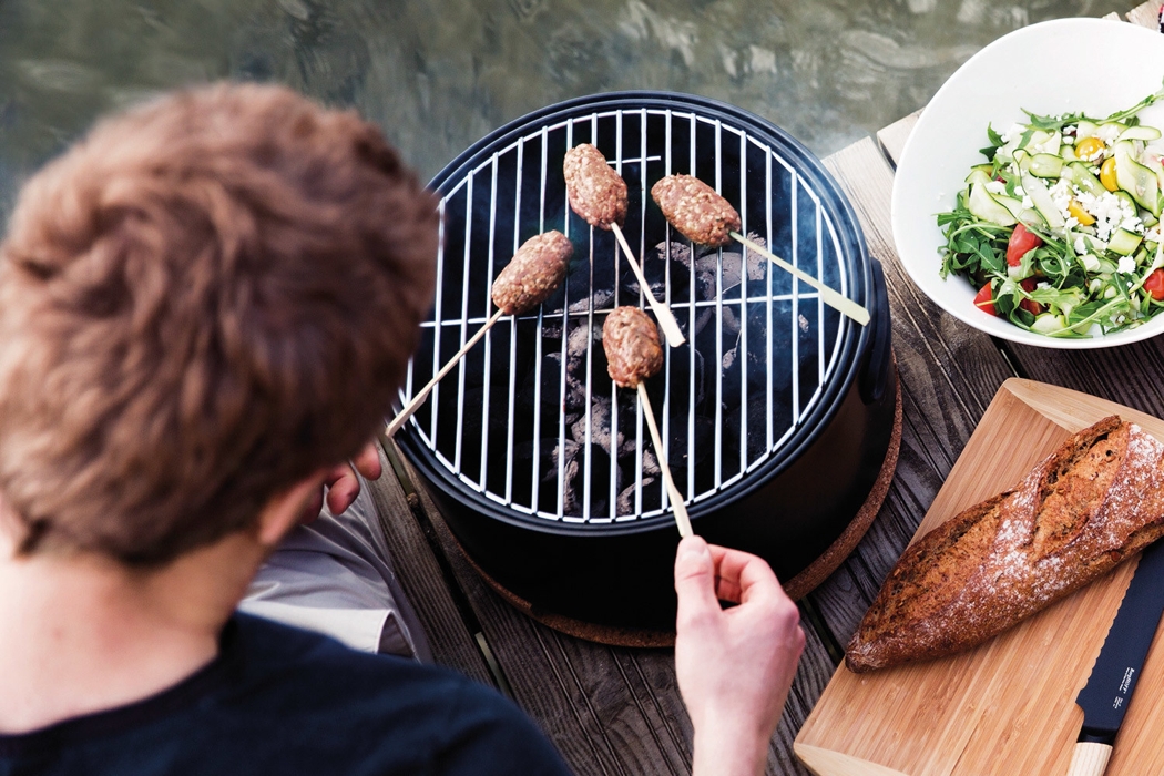 barbecue grill，Portable，Cork，