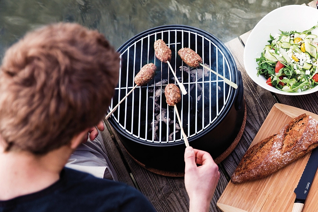 barbecue grill，Portable，Cork，