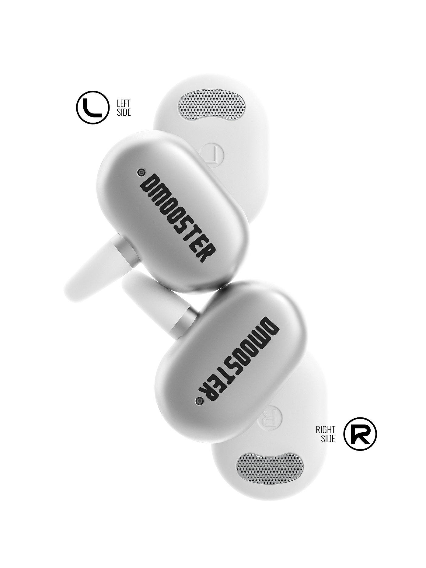 Big Monster，dmooster，ows，Open headphones，Bluetooth headset，industrial design，Render，headset，