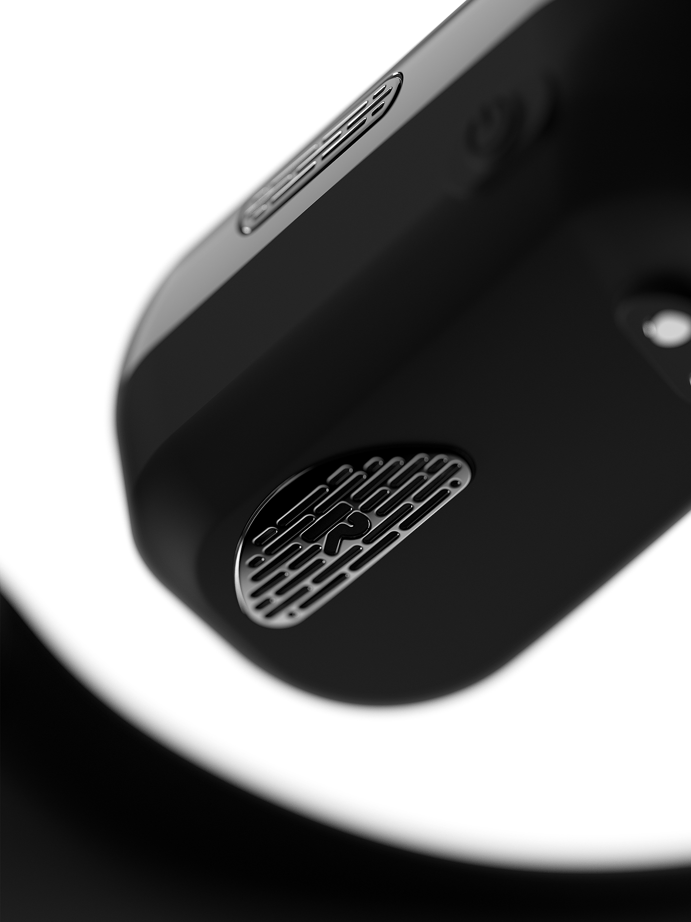 dmooster，Big Monster，headset，Bluetooth headset，owa，Open headphones，industrial design，Render，