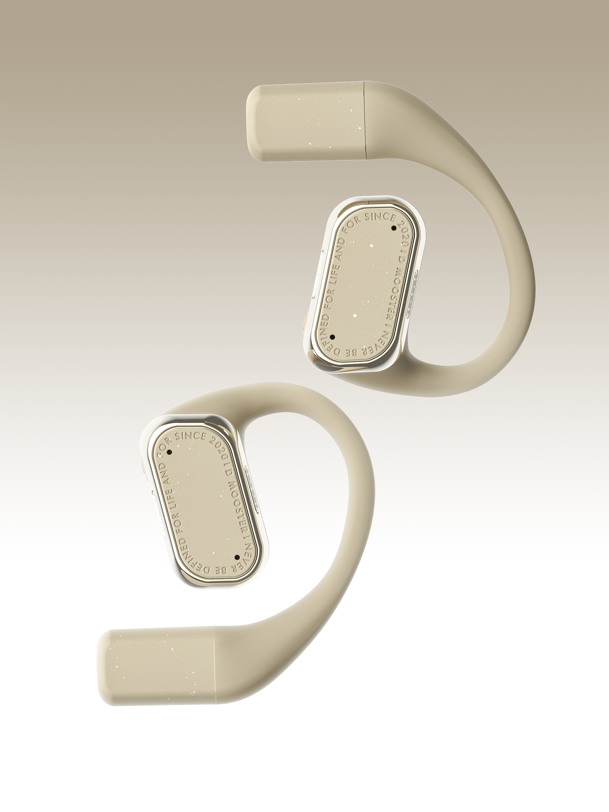 dmooster，Big Monster，headset，Bluetooth headset，owa，Open headphones，industrial design，Render，