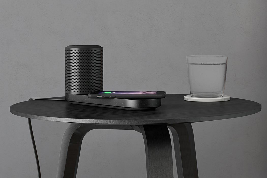 loudspeaker box，speaker，Wireless charging，Corian artificial stone，