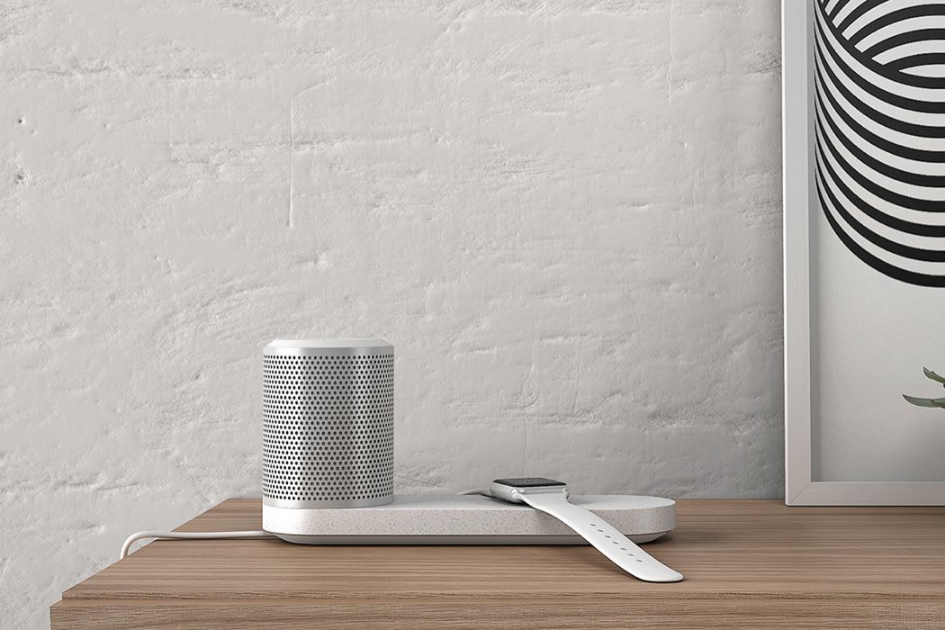 loudspeaker box，speaker，Wireless charging，Corian artificial stone，