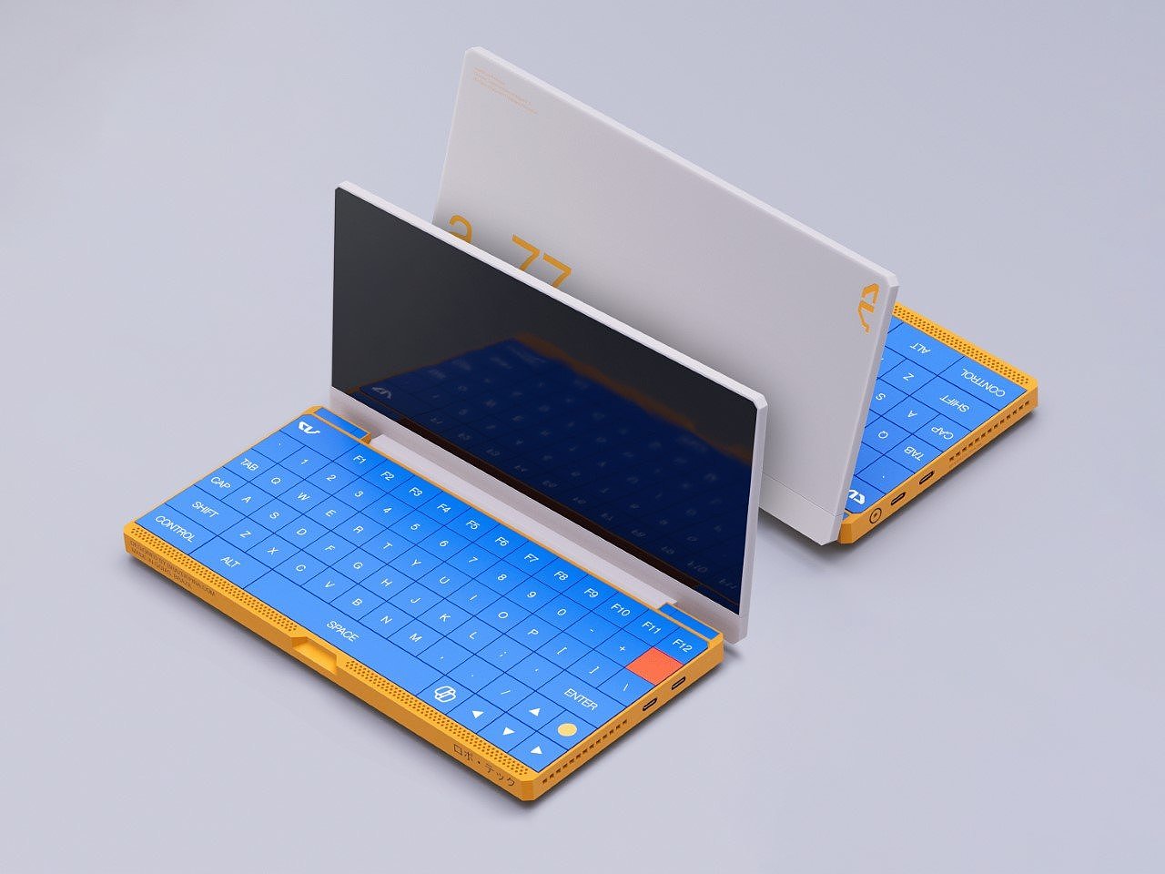 a_77，Notebook computer，conceptual design，Digital，