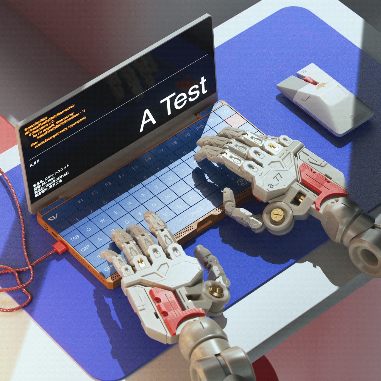 a_77，Notebook computer，conceptual design，Digital，