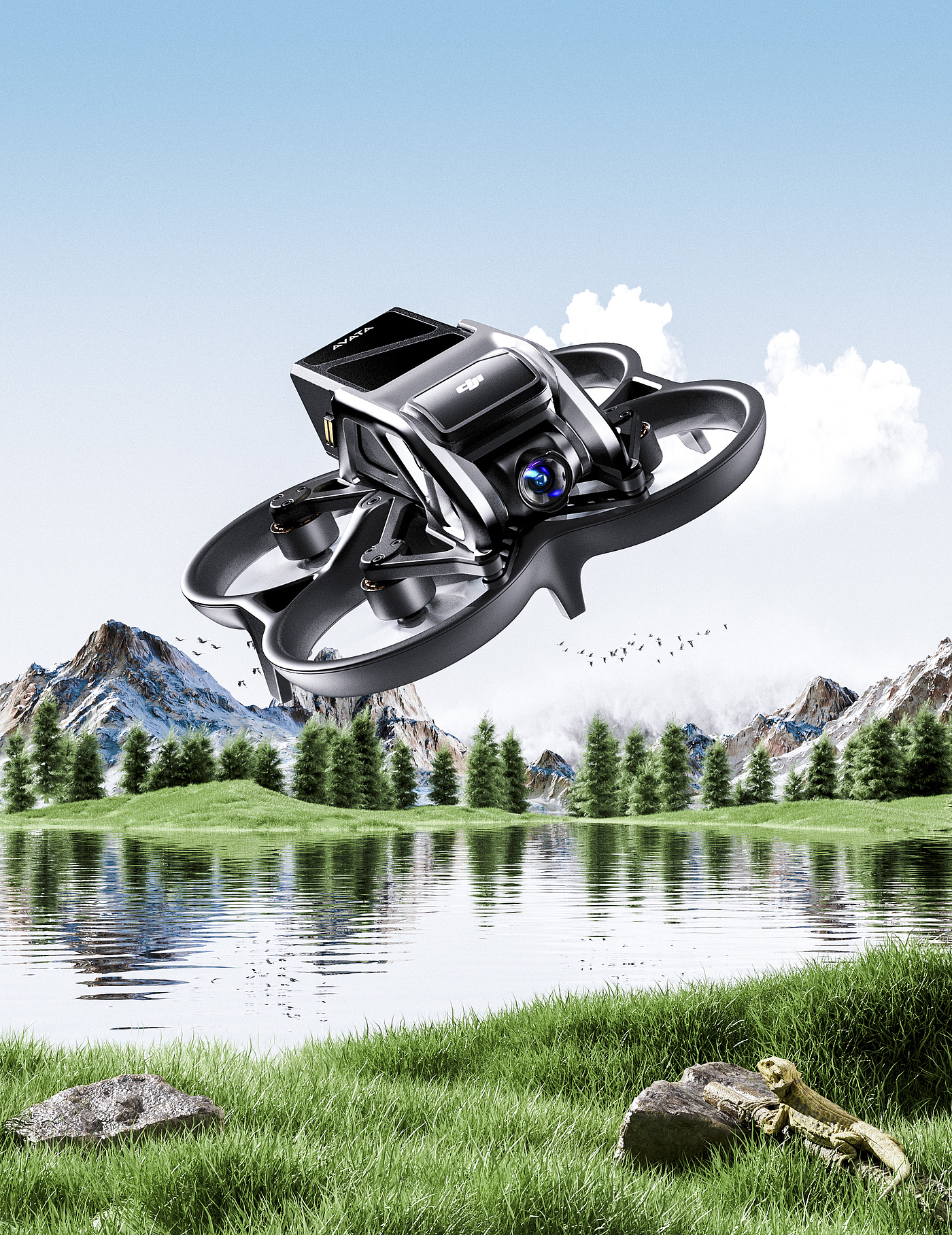 C4D rendering，