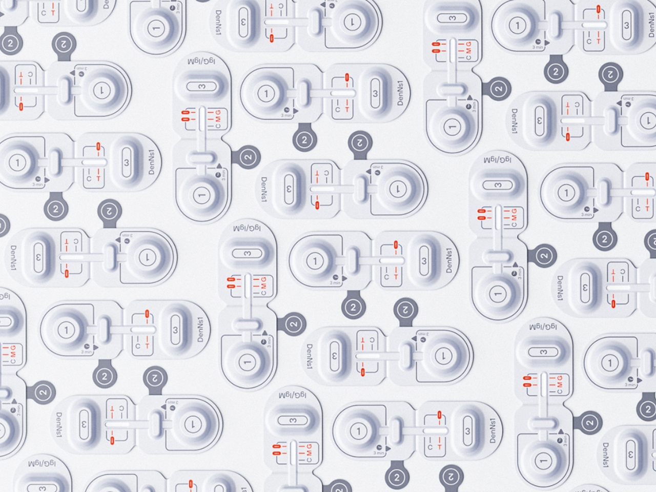 Kit，Medical supplies，Dengue home test kit，conceptual design，