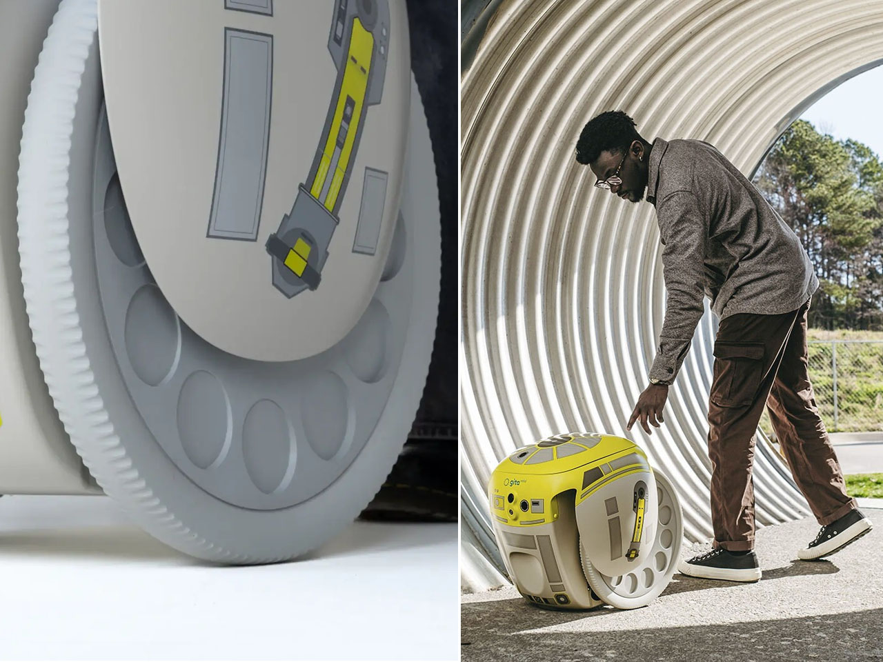 artificial intelligence，GITA-MINI，Personal cargo robot，Digital，