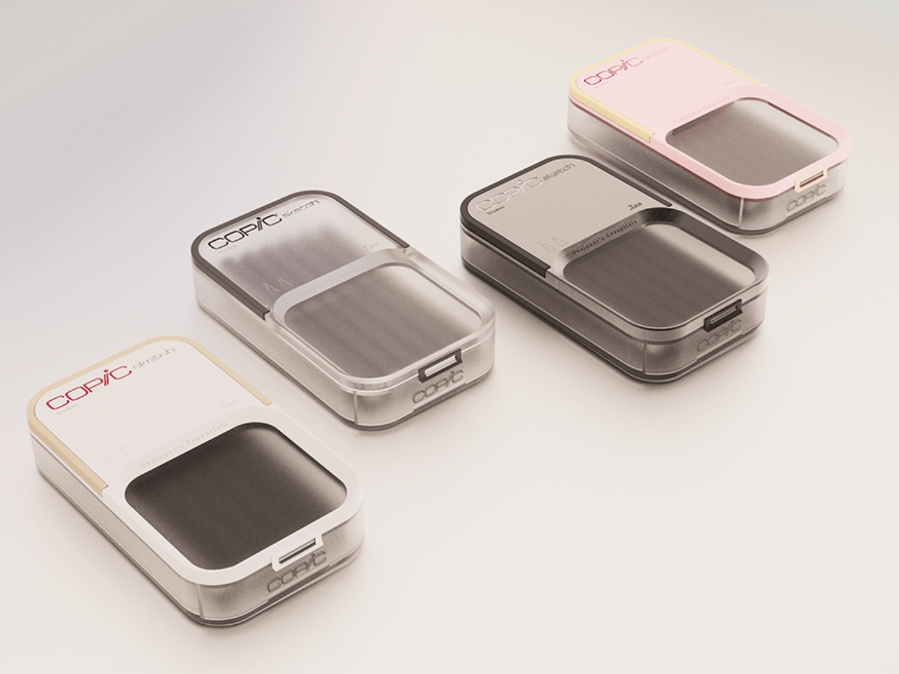 Copic marker，packing design，Stationery，Office Supplies，