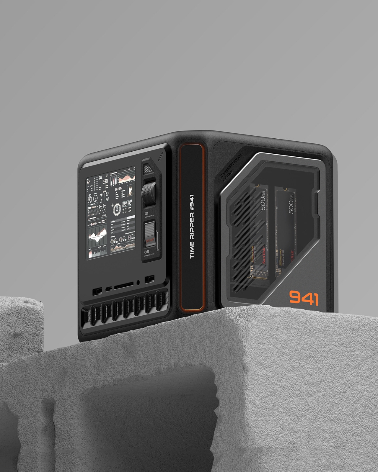 X-Cube，Mini host，conceptual design，Digital，