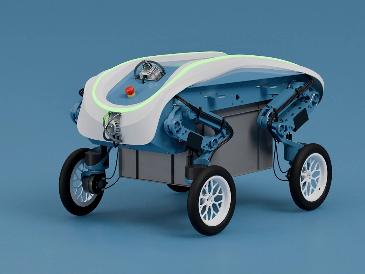 Left，New distribution robot，Digital，artificial intelligence，