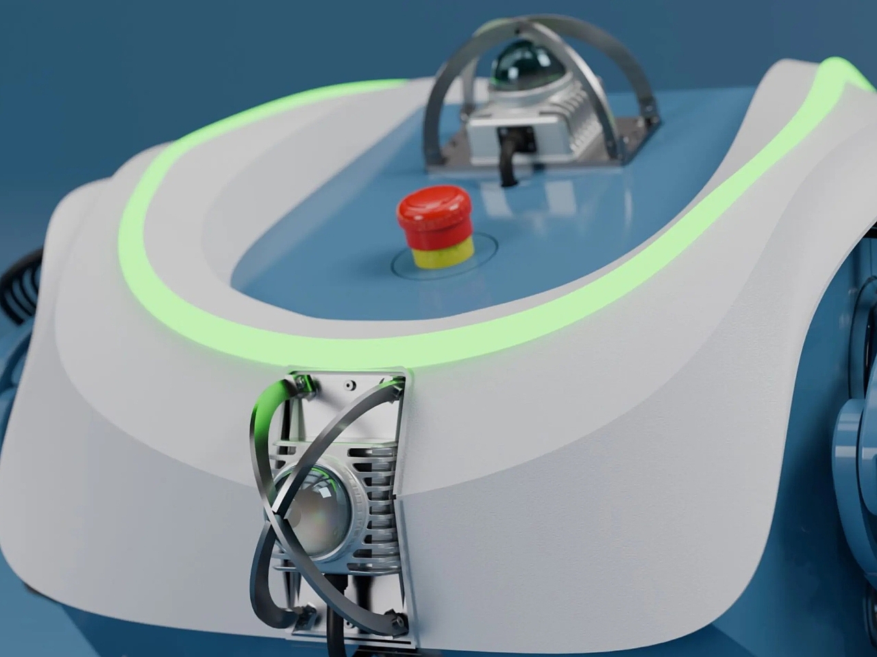 Left，New distribution robot，Digital，artificial intelligence，