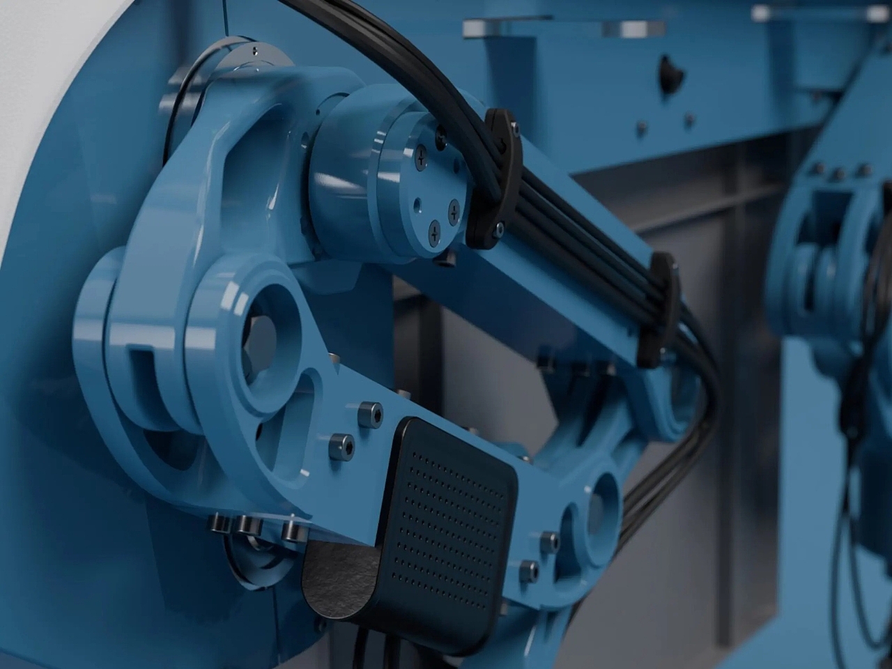 Left，New distribution robot，Digital，artificial intelligence，