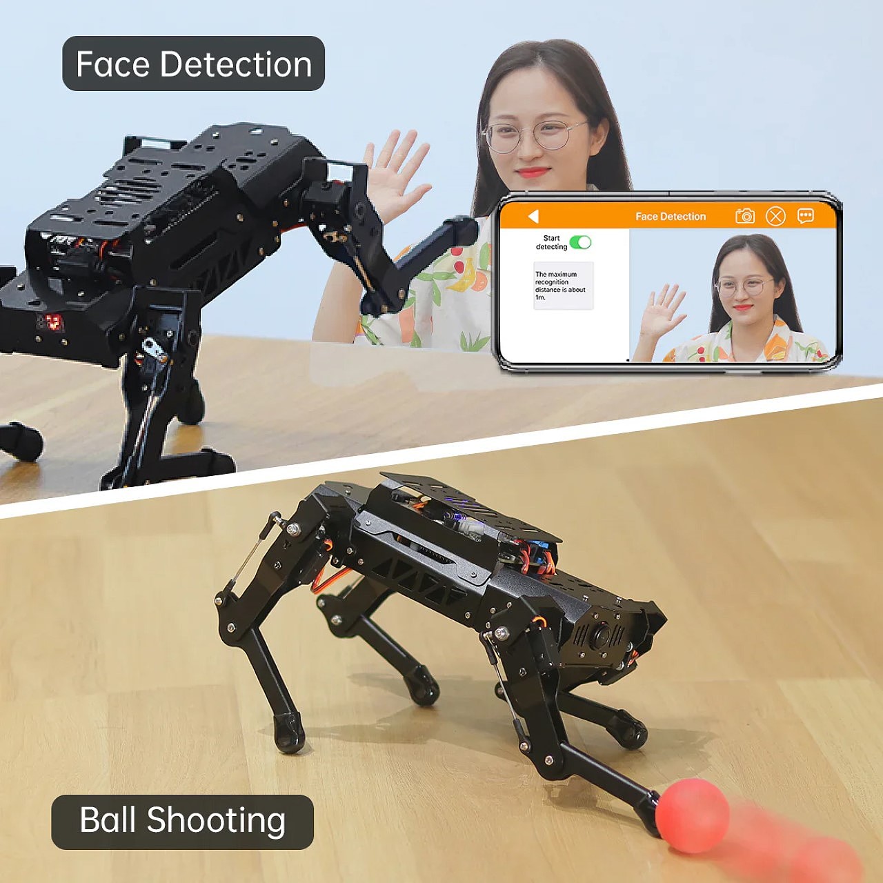 Robot dog，PuppyPi，artificial intelligence，Digital，