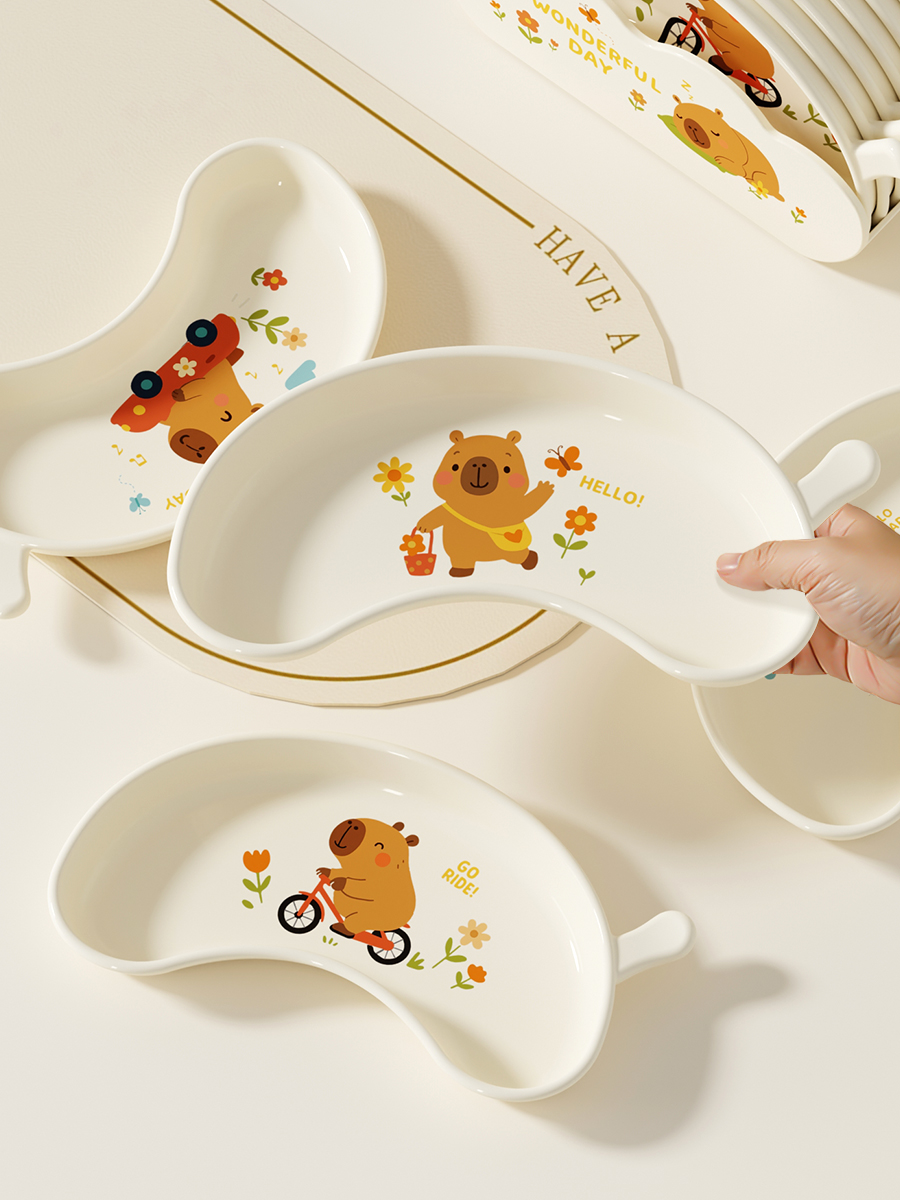 Spit bone dish, plate, plate，