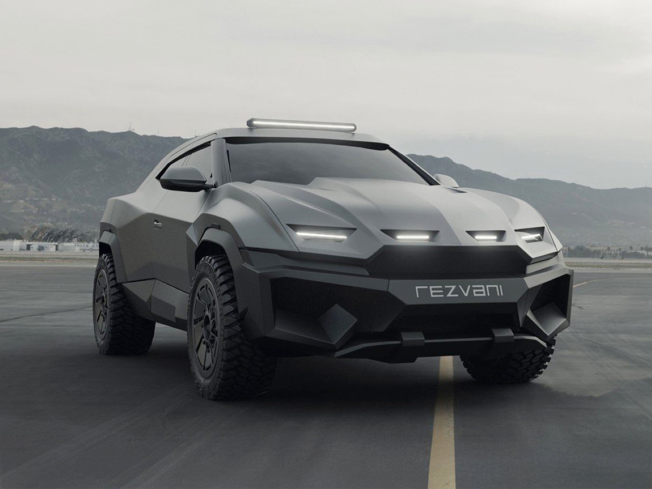 Rezvani Knight，Lamborghini，Bulletproof SUV，Limited edition，