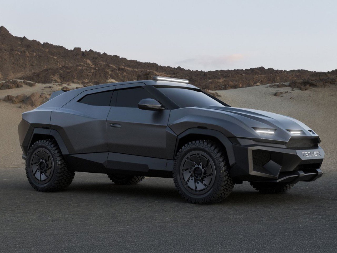 Rezvani Knight，Lamborghini，Bulletproof SUV，Limited edition，