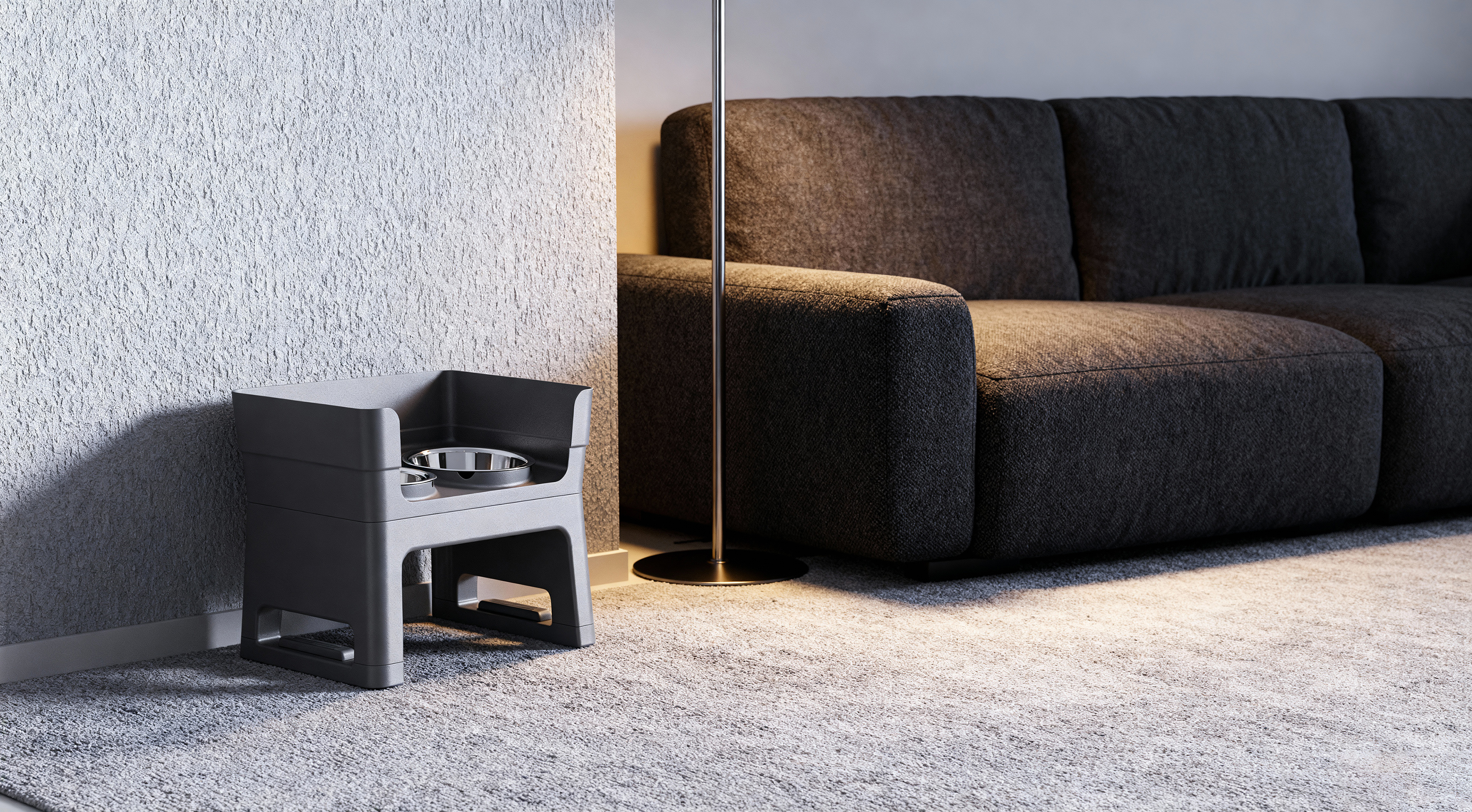 Pet products, cat bowl, dog bowl, dog bowl, dog food bowl，