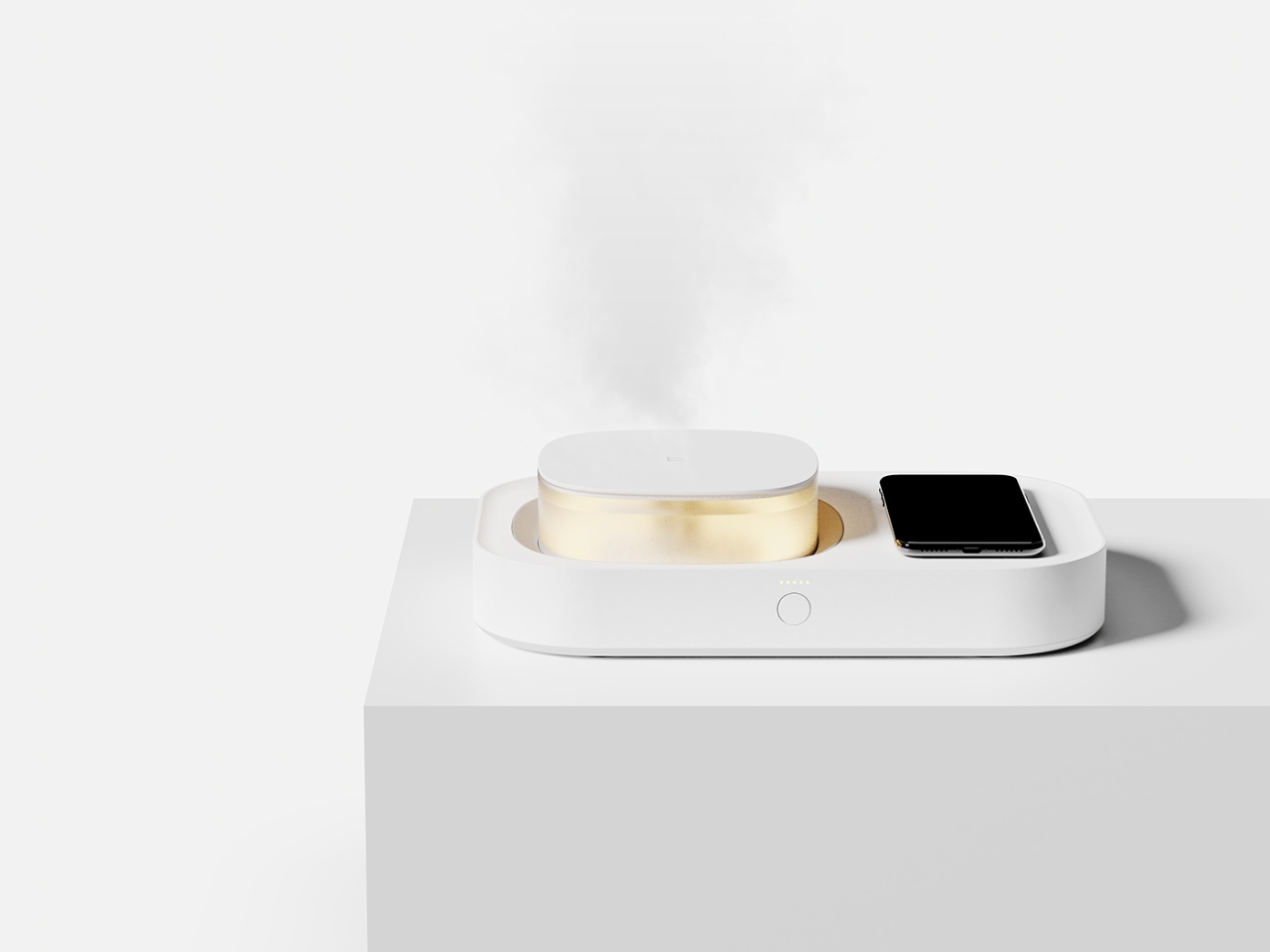 Two-Side，Humidifier，Detox Mode，White noise，Phone withdrawal，