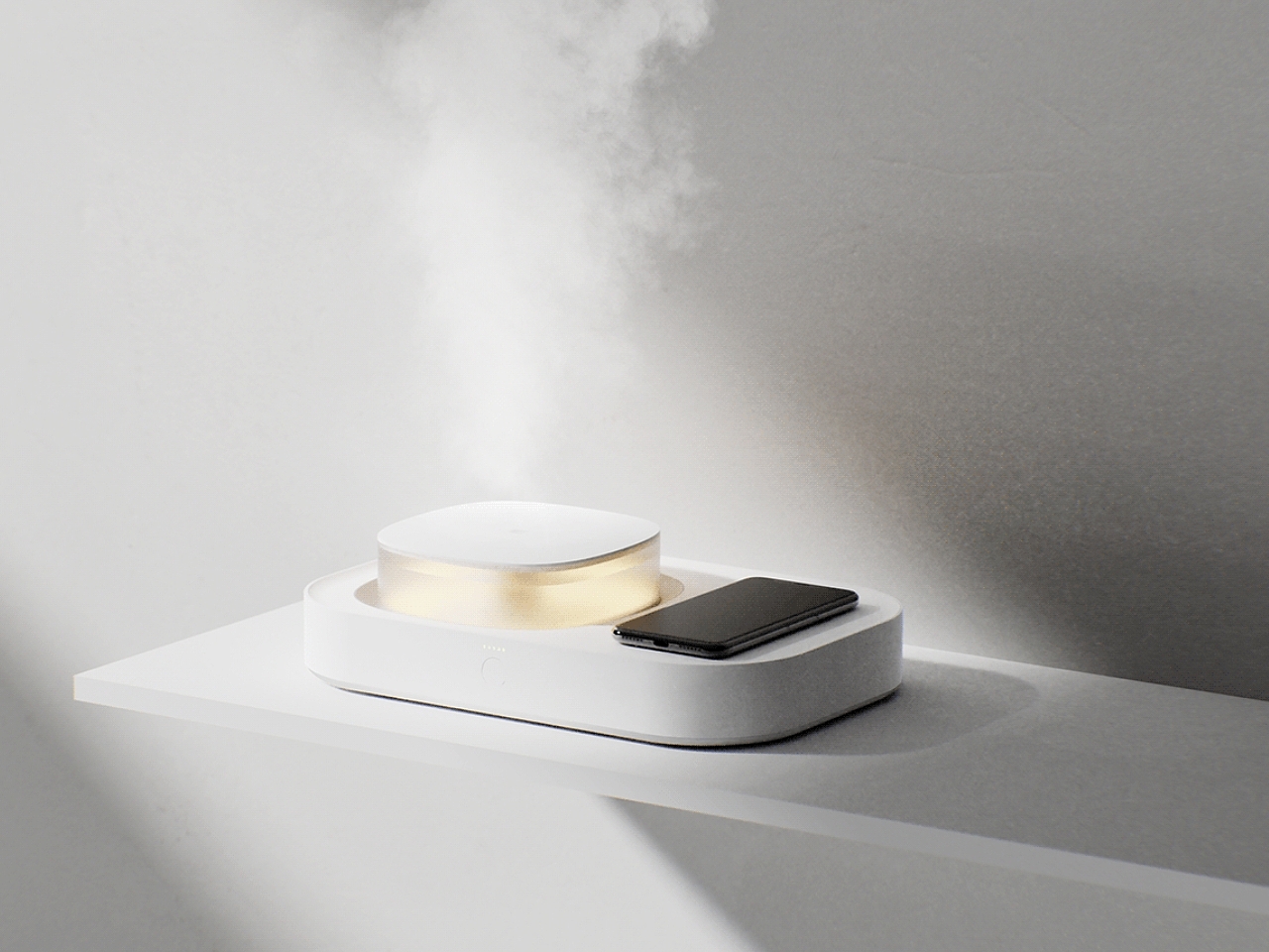 Two-Side，Humidifier，Detox Mode，White noise，Phone withdrawal，