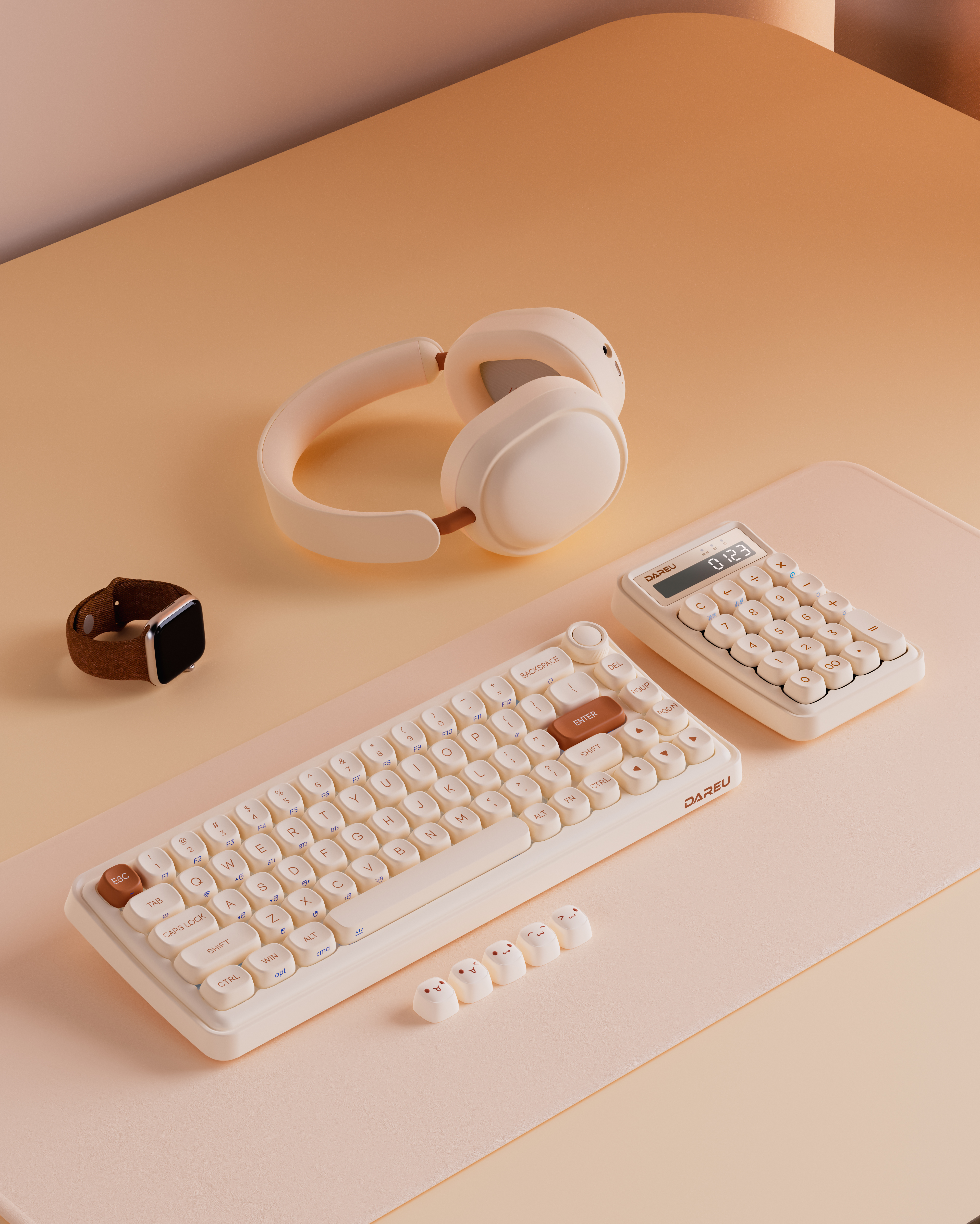 Yuanqi sugar，Key mouse，keyboard，to work in an office，senior，texture，