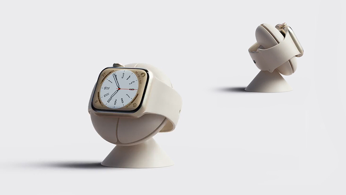 Charging bracket，industrial design，Receive，product design，Simplicity，Apple accessories，