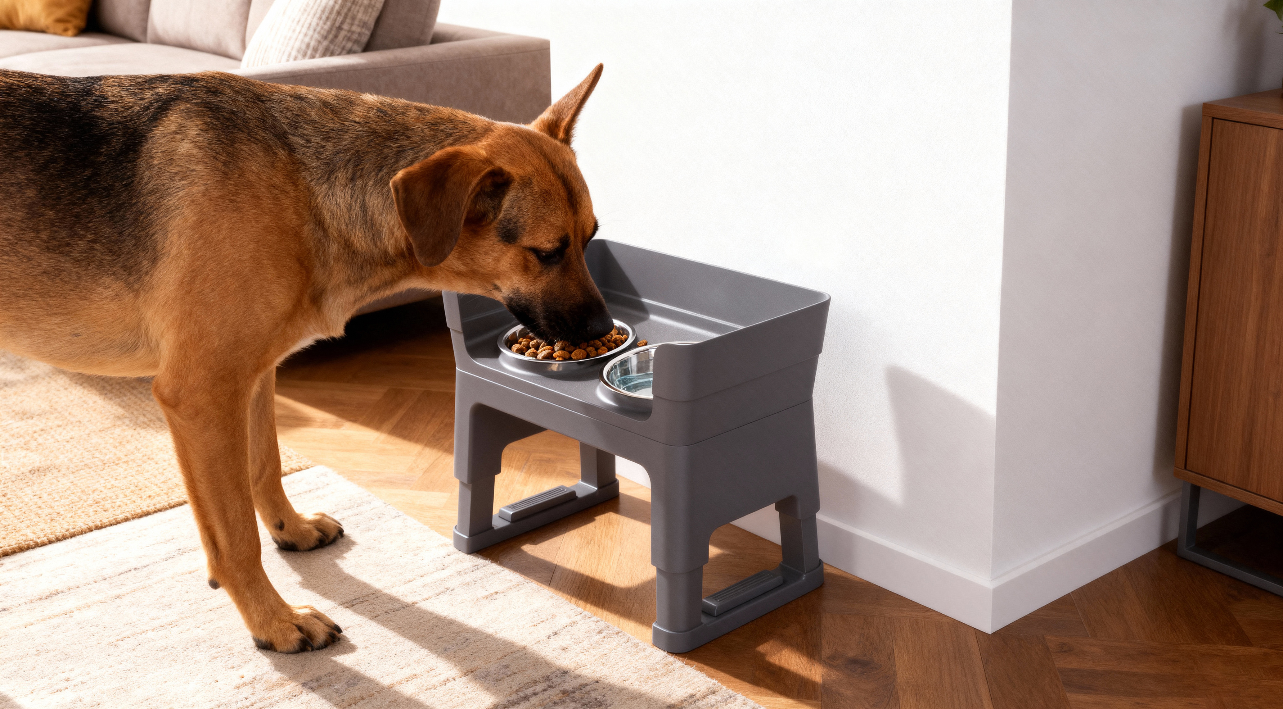 Pet products, cat bowl, dog bowl, dog bowl, dog food bowl，