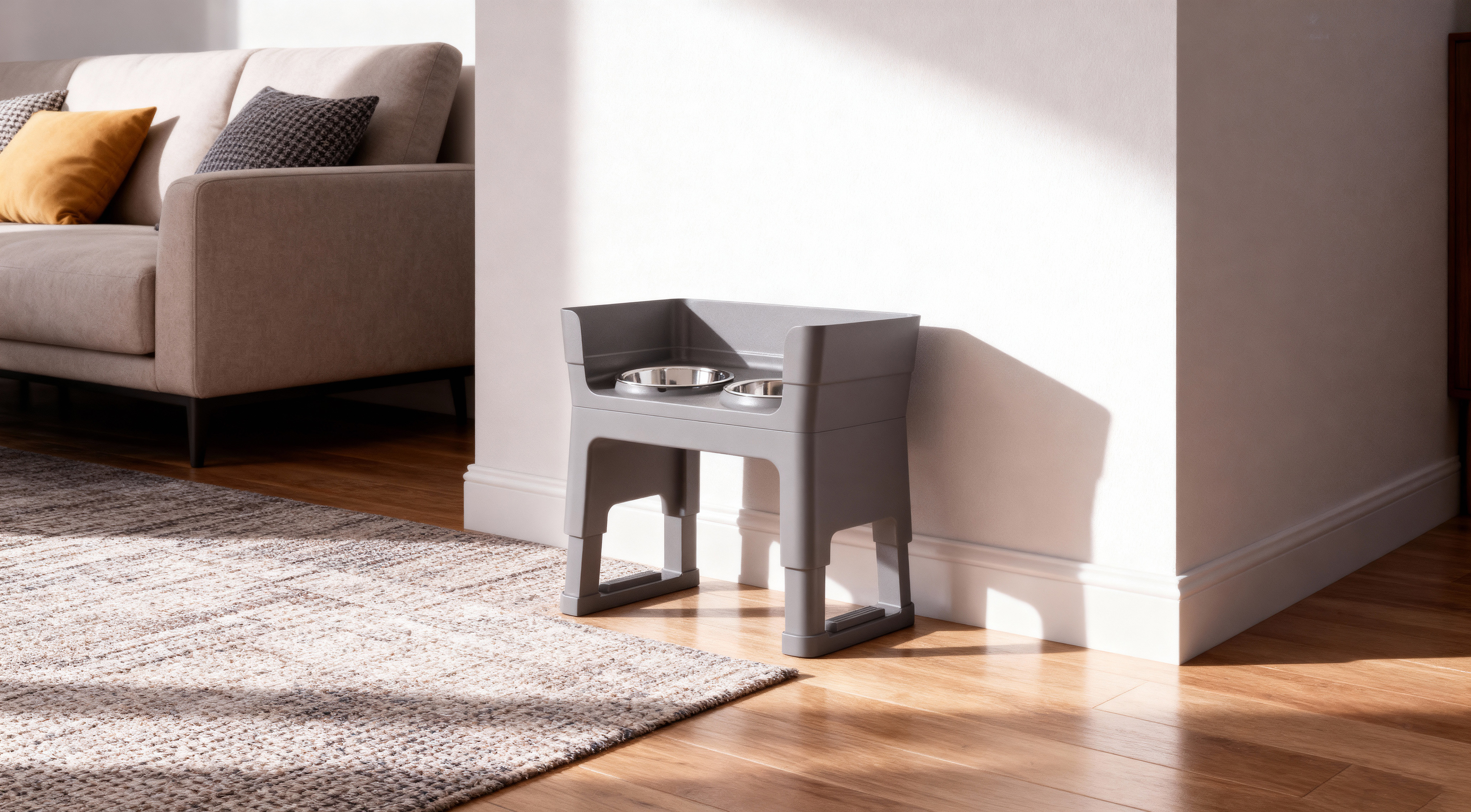 Pet products, cat bowl, dog bowl, dog bowl, dog food bowl，