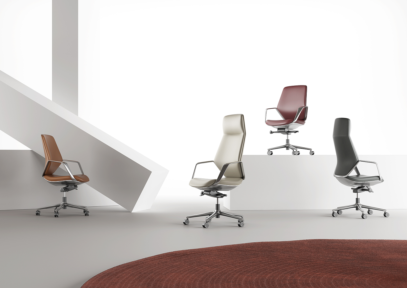 Office furniture ，Office chair，Leather chair，Supervisor Office Chair，