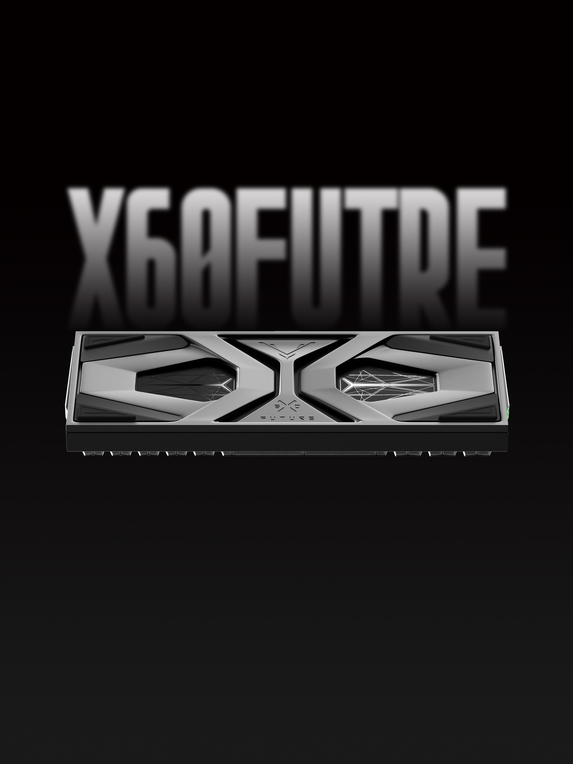 dmooster，Drunk Deer，Big Monster，Magnetic axis keyboard，Gaming keyboard，keyboard，industrial design，Render，