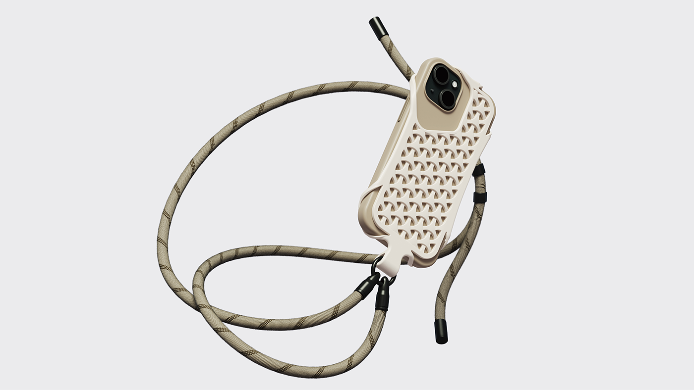 Mobile phone shell，Mobile Accessories，Hanging rope，Creative design，Portable，