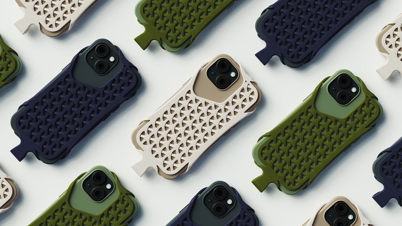 Mobile phone shell，Mobile Accessories，Hanging rope，Creative design，Portable，