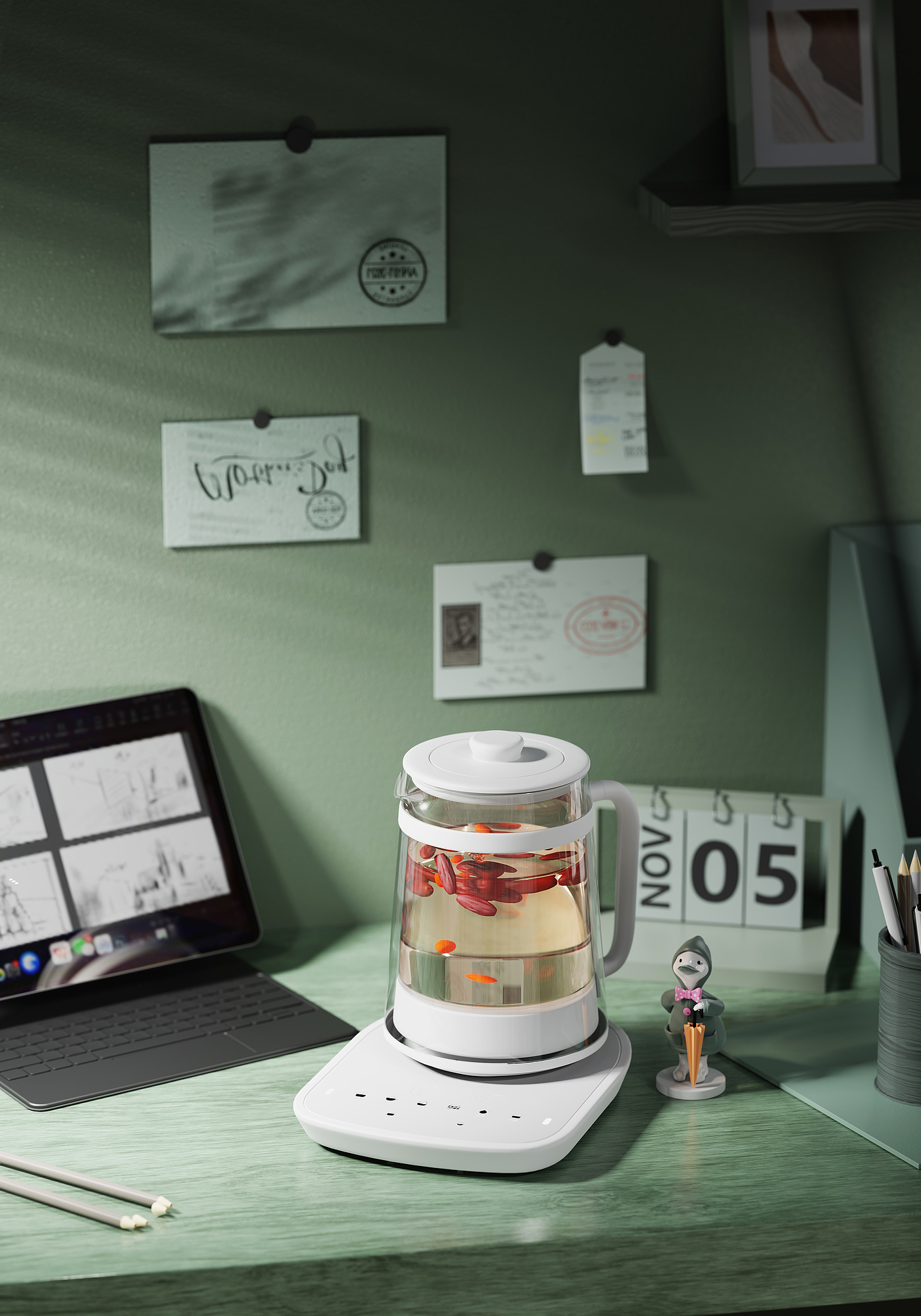 Keyshot rendering，Keyshot scene rendering，Render，industrial design，