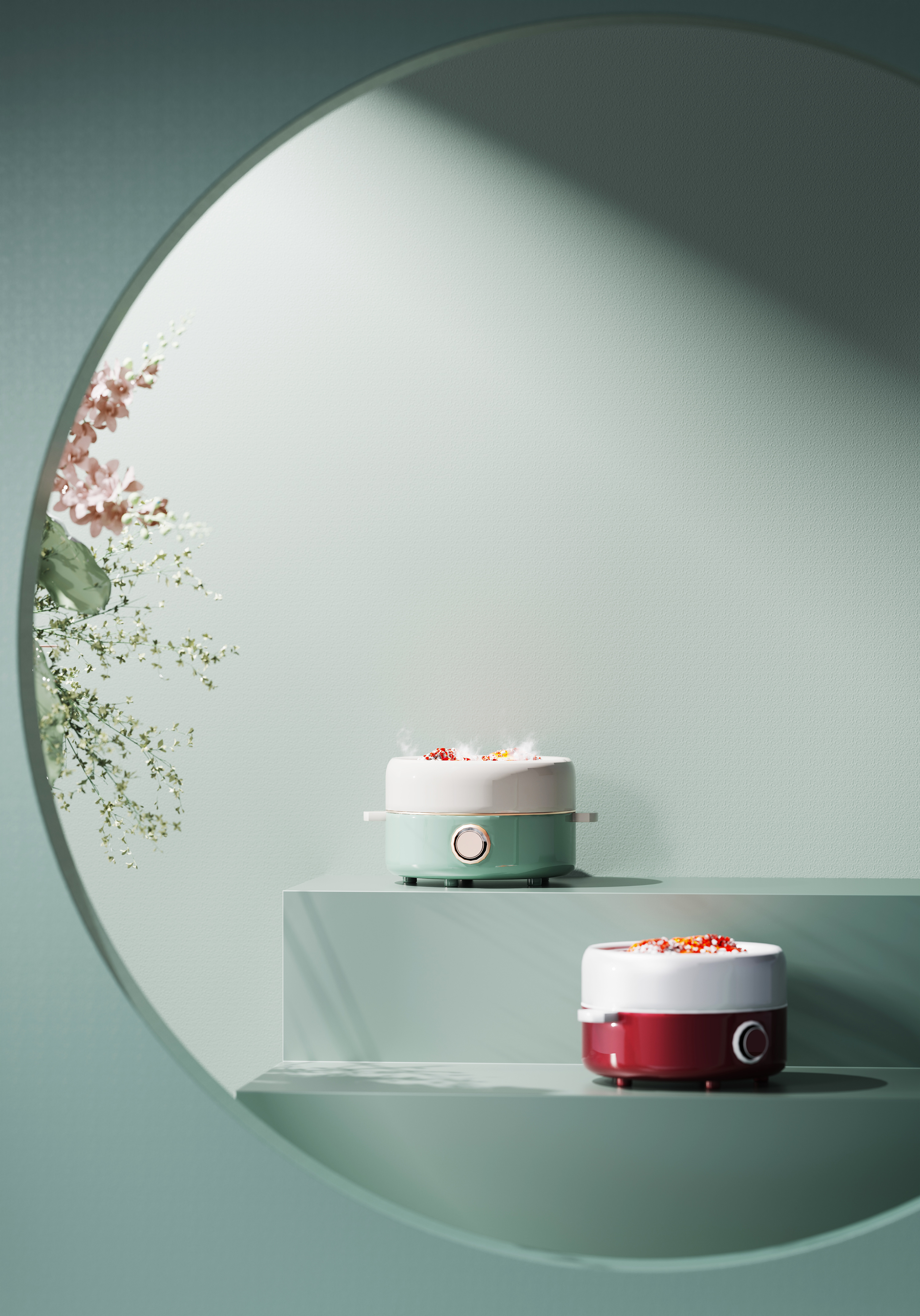 Keyshot rendering，Keyshot scene rendering，Render，industrial design，