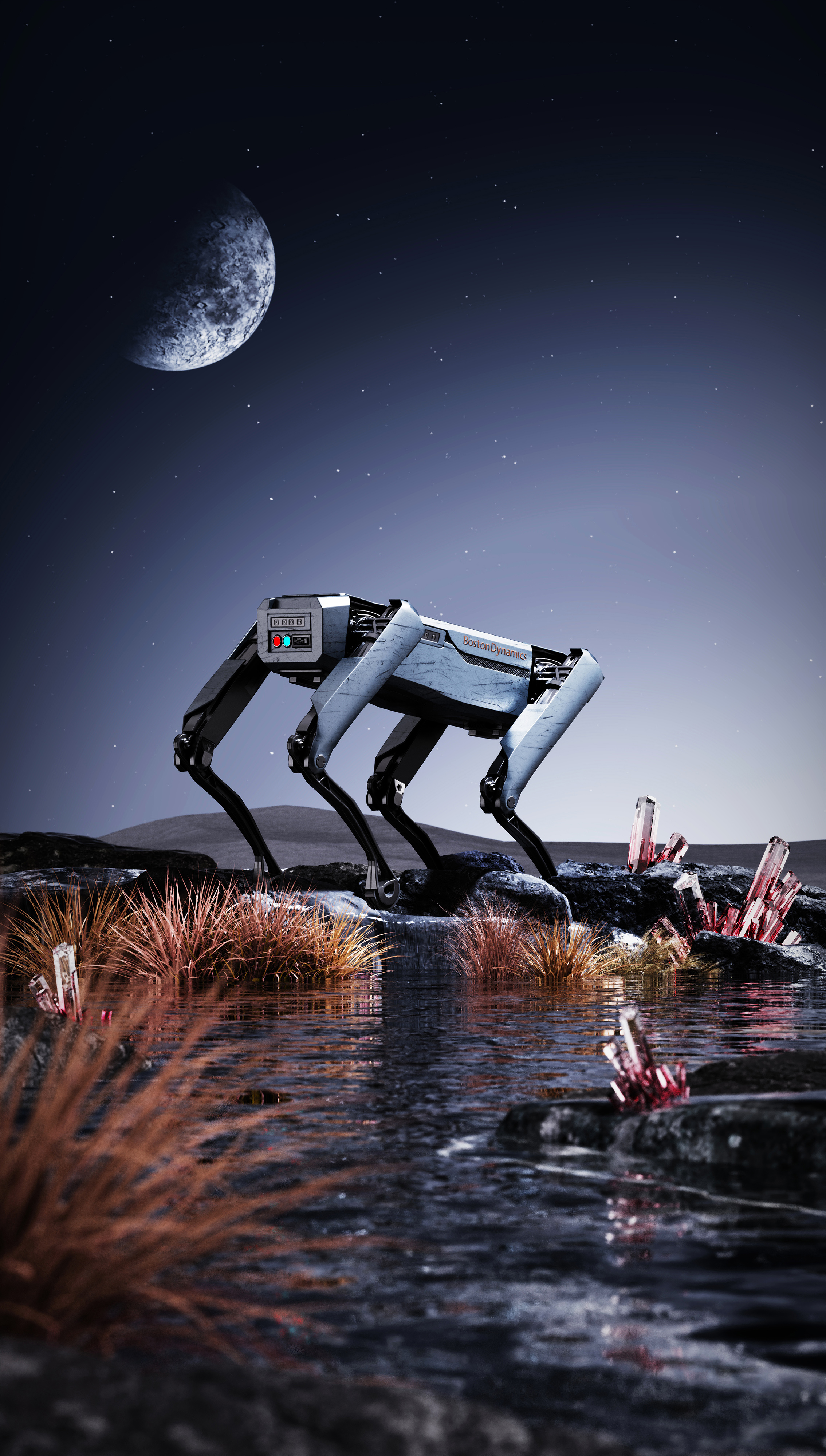 Keyshot rendering，Keyshot scene rendering，Render，industrial design，