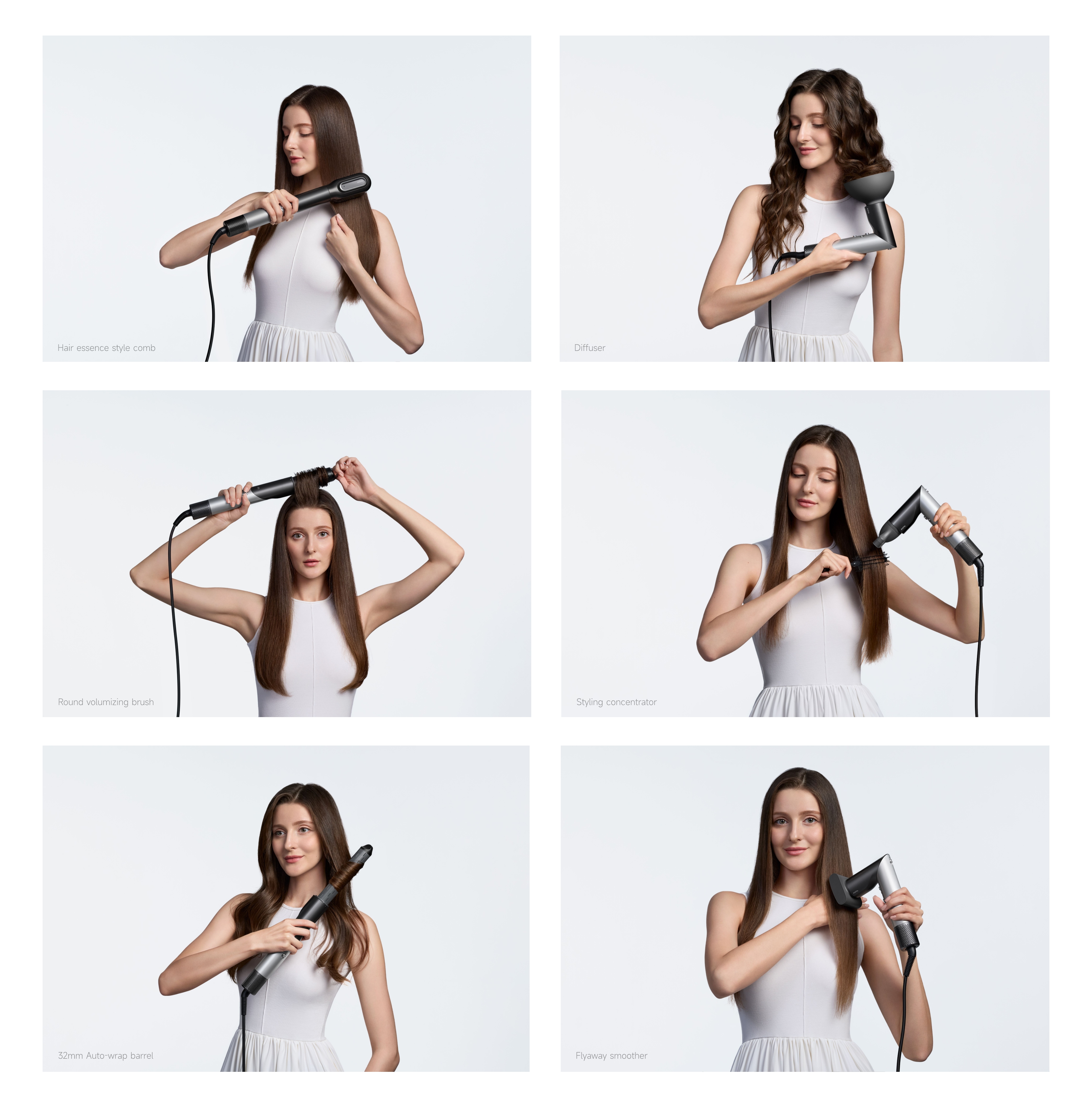 product design，industrial design，hair drier，Styler，fold，Pursuit，Hair Styling，Render，