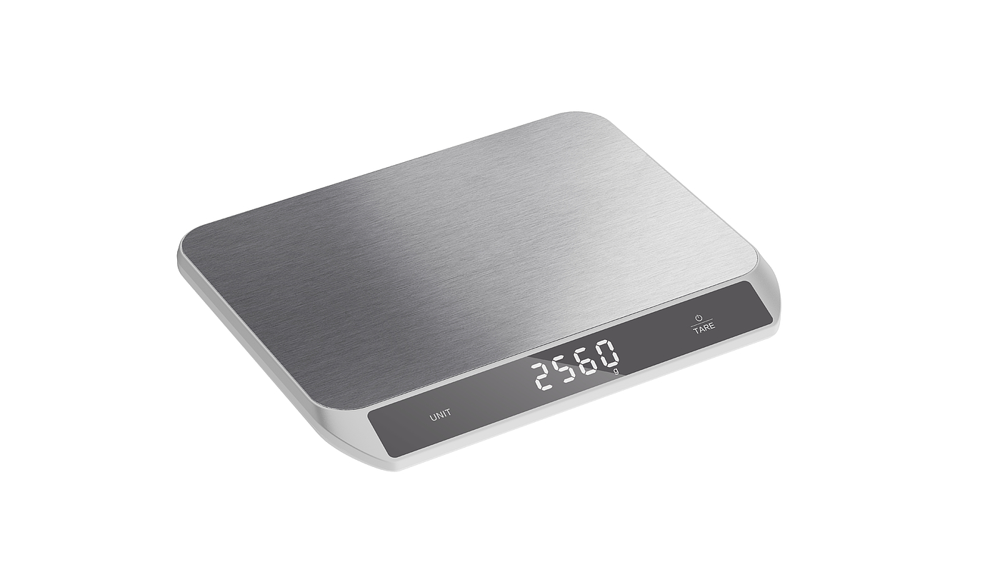 Kitchen-Weighing-Stainless Steel-Textured，