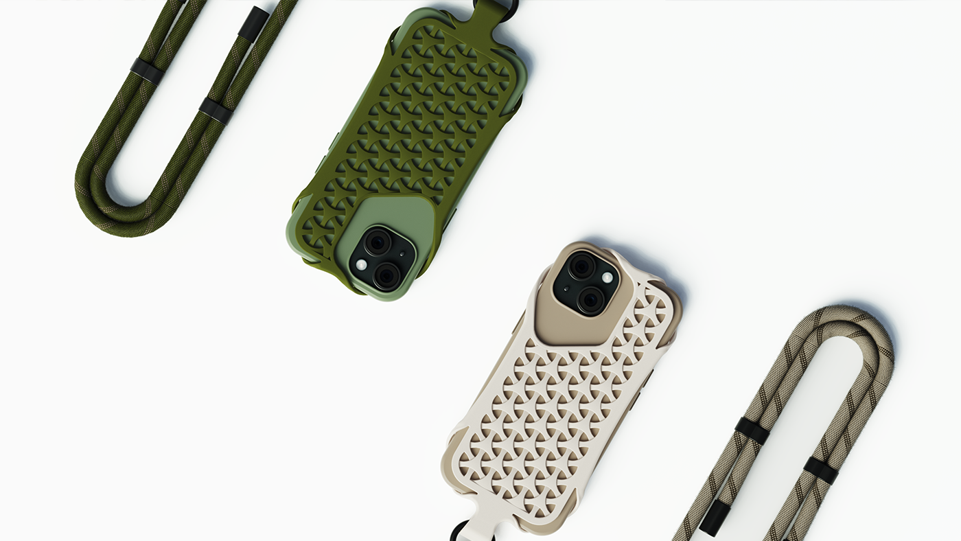 Mobile phone shell，Mobile Accessories，Hanging rope，Creative design，Portable，